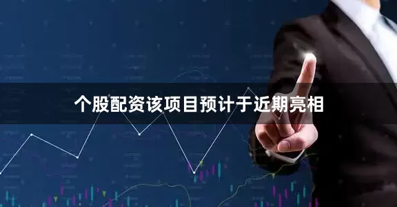 个股配资该项目预计于近期亮相
